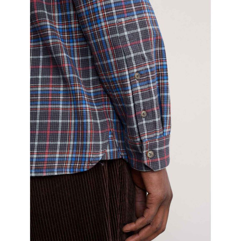 Seasalt Cornwall Fathomer Shirt Blue Buoy Onyx image number 3